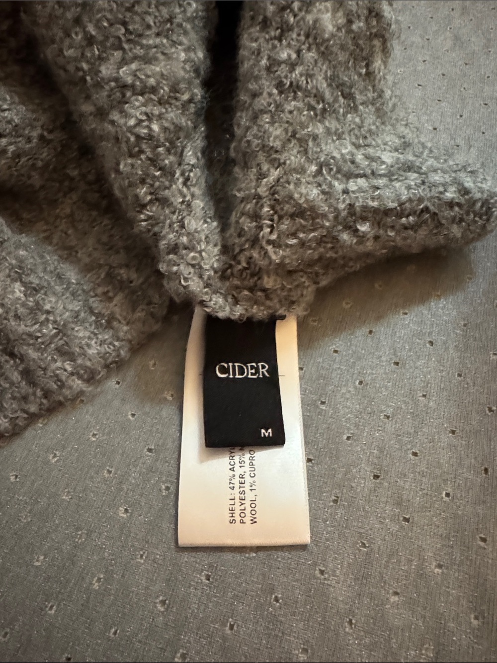 Cider Fuzzy Black Cat Sweater - Picture 4 of 4
